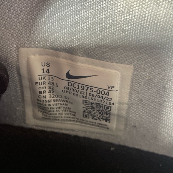 Nike KD 15 Maryland Roots Black Royal Tint Blue Crimson Red DC1975-004 USMens 14 - Picture 11 of 16